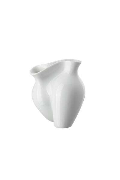 Rosenthal Vase 10 cm La Chute Weiß