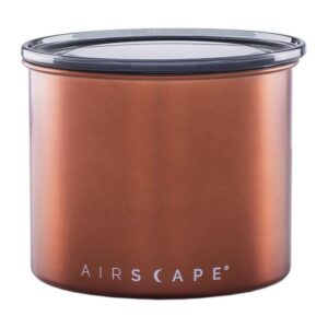 Airscape Kaffeedose 10 cm kupfer
