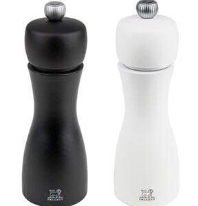 Peugeot Pfeffer- und Salzmühle 15 cm Tahiti Duo schwarz/weiß