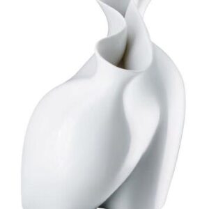 Rosenthal Vase 26 cm La Chute Weiß