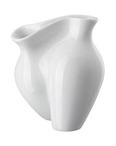 Rosenthal Vase 10 cm La Chute Weiß