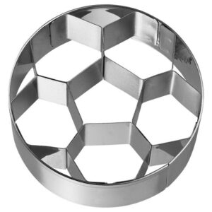 RBV Birkmann Präge-Ausstecher Fußball 6 cm edelstahl