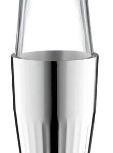 Robbe & Berking Cocktailshaker mit Glas Belvedere 90 g versilbert