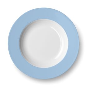 Dibbern Suppenteller 23 cm Solid Color Morgenblau