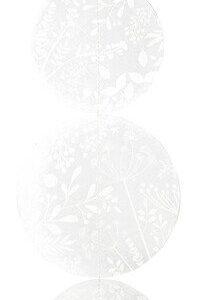 Räder Papierornament 57 cm Wundergarten weiß