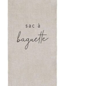 Eulenschnitt Baguette-Beutel 16x70 cm natur