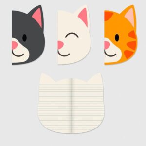MAGS Notizbücher 3er-Set Katze
