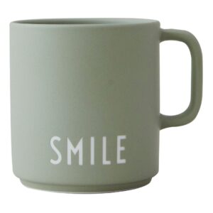 Design Letters Henkelbecher 8 cm Favourite Smile grün