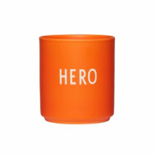 Design Letters Becher 8 cm Favourite Fashion Colour Hero orange