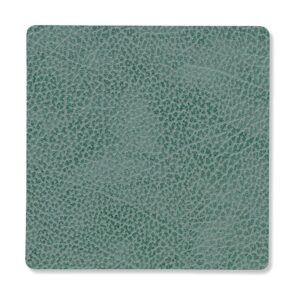 LINDDNA Glasuntersetzer 10x10 cm Square Hippo pastel green