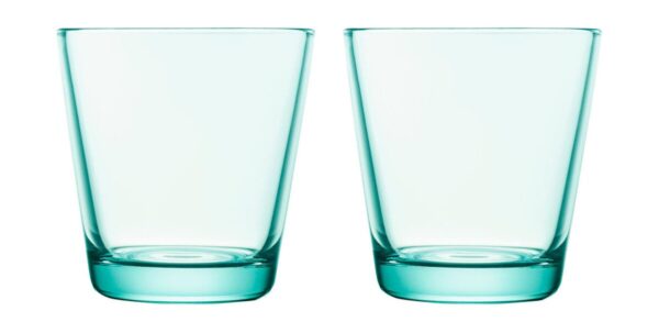 Iittala 2er Set Trinkglas 21cl Kartio water green