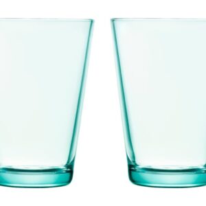 Iittala 2er Set Trinkglas 40cl Kartio water green