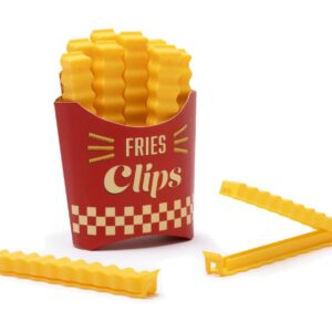 MAGS Fries Clips Tütenverschluss 12-tlg. mehrfarbig