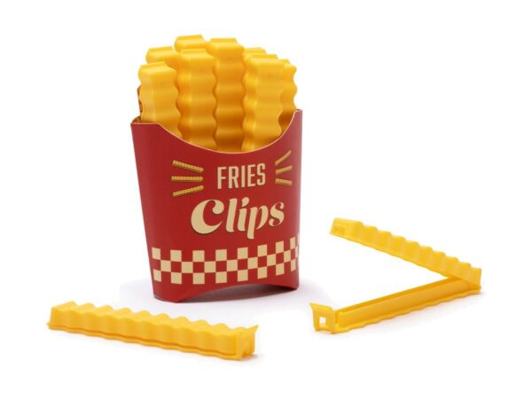 MAGS Fries Clips Tütenverschluss 12-tlg. mehrfarbig
