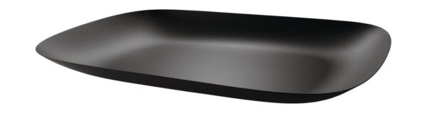Alessi Tablett 45x34cm Stahl schwarz