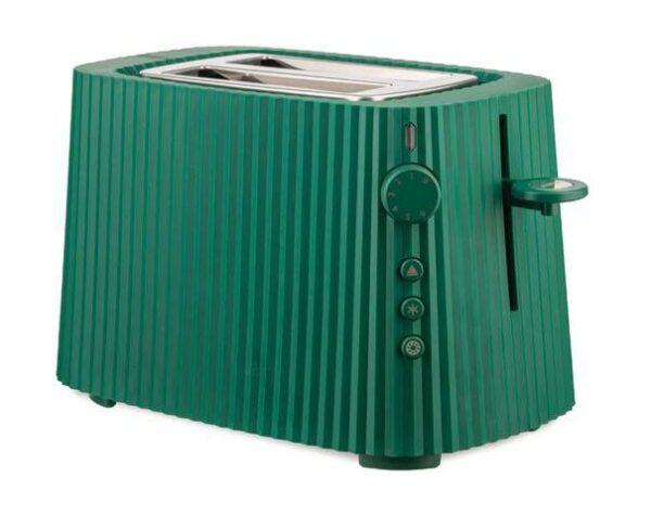 Alessi Toaster 850 W Plissé grün