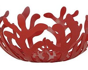 Alessi Obstschale 21 cm Mediterraneo rot