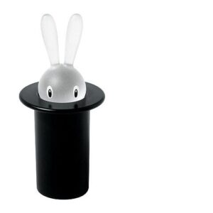 Alessi Zahnstocherbehälter Magic Bunny schwarz
