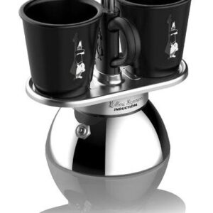 Bialetti Espressokocher Induktion 2 Becher