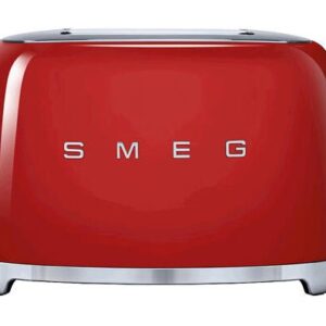 Smeg 2-Scheiben-Toaster TSF01 950 W 50's Style rot