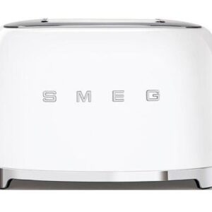 Smeg 2-Scheiben-Toaster TSF01 950 W 50's Style weiss
