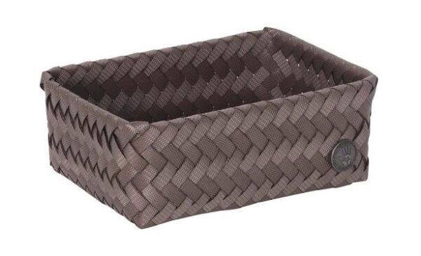 Handed by Korb 18x12x7cm Fit small basket taupe