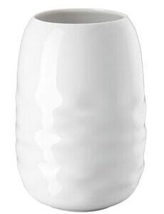 Rosenthal Vase 20 cm Vesi Wavelets Weiß