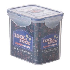 Lock & Lock Frischhaltedose eckig 850ml         luft-/Wasserdicht