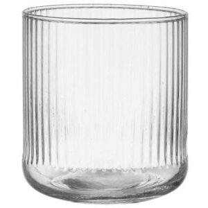 Ladelle Wasserglas 380ml Zephyr Ribbed klar