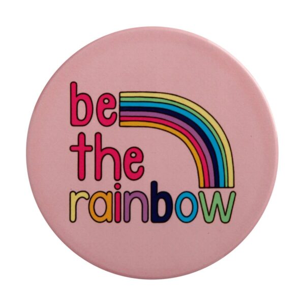 Maxwell & Williams Keramikuntersetzer 10 cm Be Kind Be the rainbow
