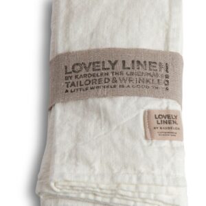 Lovely Linen Servietten 45x45 cm Lovely Off-White