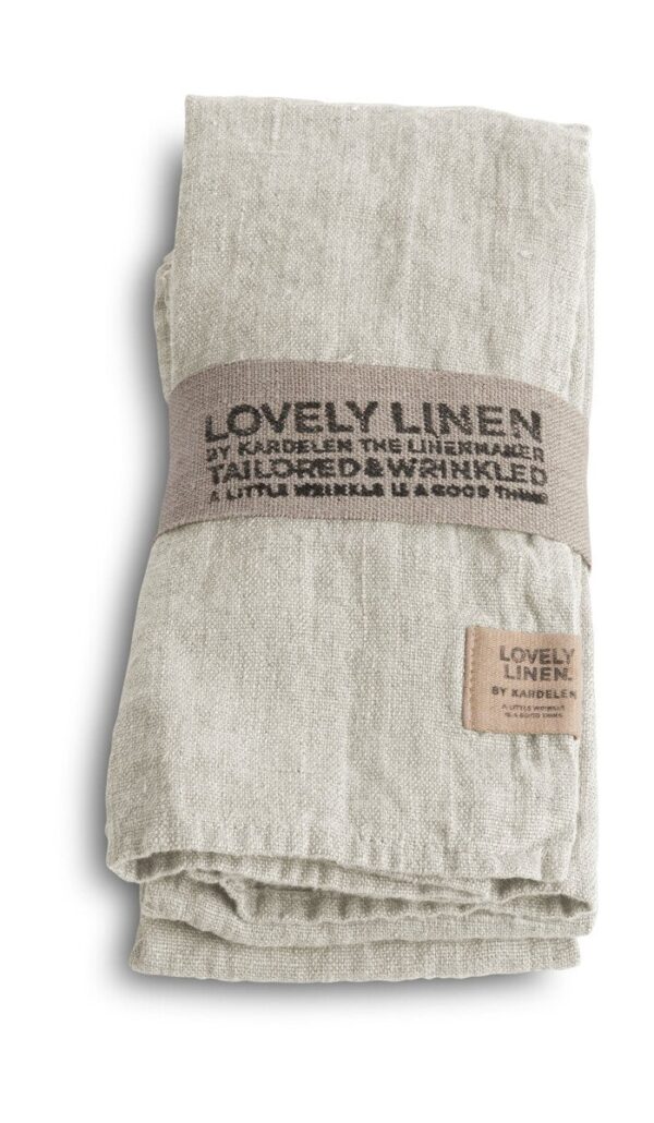 Lovely Linen Servietten 45x45 cm Lovely Light Grey