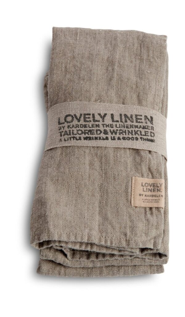 Lovely Linen Servietten 45x45 cm Lovely Natural Beige
