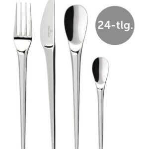 Villeroy & Boch Tafelbesteck-Set 24-tlg. NewMoon edelstahl