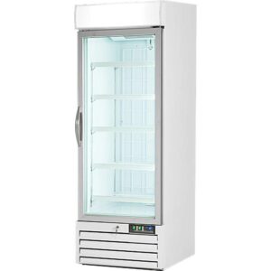Displaytiefkühlschrank mit Glastür 420 Liter