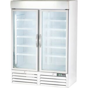 Displaytiefkühlschrank mit zwei Glastüren 930 Liter