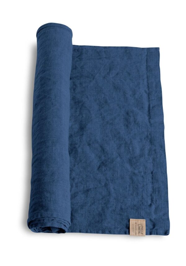 Lovely Linen Tischläufer 47x150 cm Lovely Jeansblau