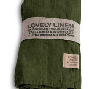 Lovely Linen Servietten 45x45 cm Lovely Jeep Green