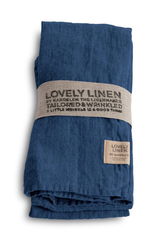 Lovely Linen Servietten 45x45 cm Lovely Denim Blue