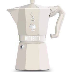 Bialetti Espressokocher 6 Tassen Moka Exclusive Cream