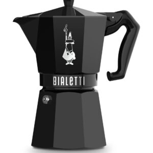 Bialetti Espressokocher 6 Tassen Moka Exclusive Black