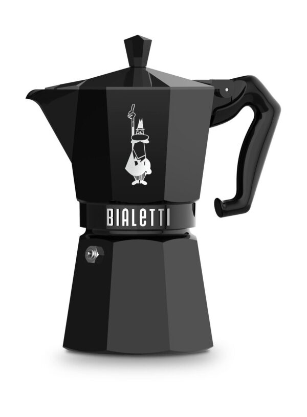 Bialetti Espressokocher 6 Tassen Moka Exclusive Black