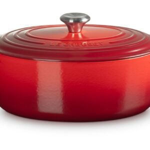 Le Creuset Bräter mit Deckel 31 cm Signature Kirschrot