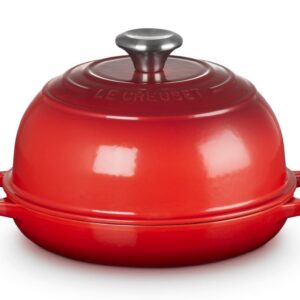 Le Creuset Brot Bräter 24 cm Signature kirschrot