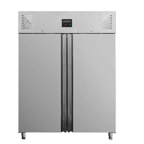 Edelstahl Kühlschrank EASY - GN 2/1 - 1300 Liter - mit 2 Türen
