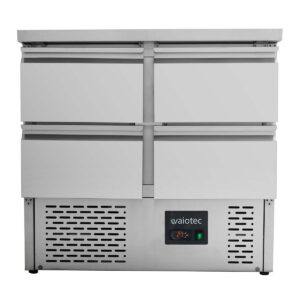 Kühltisch EASY Mini 700 / 2-fach - mit 4 Schubladen