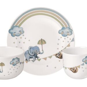 Villeroy & Boch Kindergeschirr-Set 3-tlg. Boho Kids Walk like an elephant