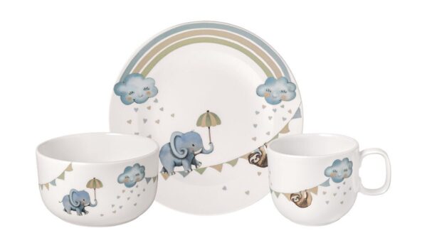 Villeroy & Boch Kindergeschirr-Set 3-tlg. Boho Kids Walk like an elephant