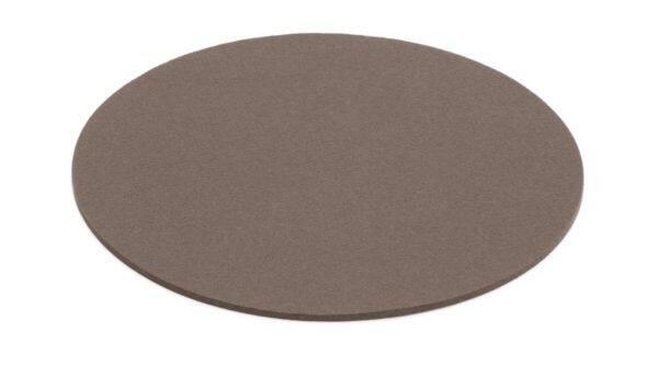 Hey-Sign 10 cm rund Untersetzer taupe 35