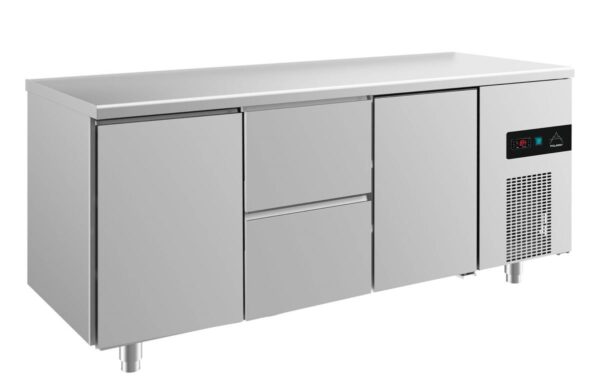 Kühltisch GaPo KT3TZT  mit 2x Türen & 1x 2 Schubladen